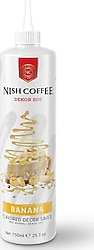 Nish Muz Aromalı Dekor Sos 750 gr