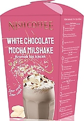 Nish White Chocolate Mocha Aromalı Milkshake Toz İçecek 250 gr