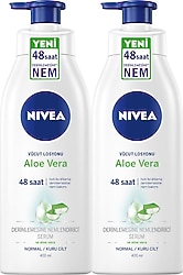 Nivea Aloe Vera Derinlemesine Vücut Losyonu 400 ml 2 Adet