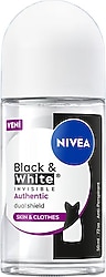 Nivea Black White Authentic 50 ml Kadın Roll-On Deodorant