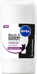 Nivea Black & White Authentic 50 ml Kadın Stick Deodorant