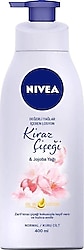Nivea Değerli Yağlar Kiraz Çiçeği ve Jojoba Yağı Vücut Losyonu 400 ml