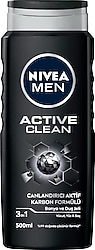Nivea Men Active Clean 500 ml Duş Jeli