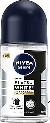 Nivea MEN Black & White Epic Night 50 ml Erkek Roll-On Deodorant