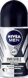 Nivea Men Invısıble For Black & White 25 ml Seyahat Boy Roll-On