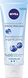 Nivea Pürüzsüzleştirici Yaban Mersini 75 ml Pirinç Peelingi