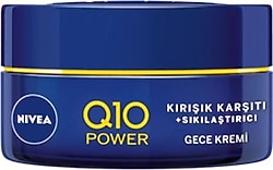 Nivea Q10 Power Kırışıklık Karşıtı + Sıkılaştırıcı 50 ml Gece Kremi