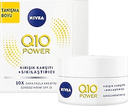 Nivea Q10 Kırışık Karşıtı Gündüz Bakım Kremi Spf 15 20 ml Tanışma Boyu
