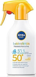 Nivea Sun Bebek ve Çocuk 270 ml 50 Faktör Güneş Spreyi