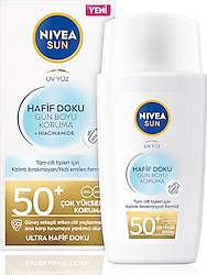 Nivea Sun Hafif Dokulu 40 ml 50 Faktör Güneş Kremi