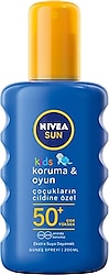 Nivea Sun Kids Çocuklar İçin Koruma & Bakım Güneş Spreyi Spf 50 200 ml