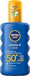 Nivea Sun Koruma & Nem Nemlendirici Güneş Spreyi Spf 50+ 200 ml