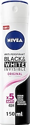 Nivea Invisible For Black & White 150 ml Kadın Deodorant