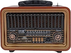 Nns NS-8069BT Bluetooth Nostaljik Radyo