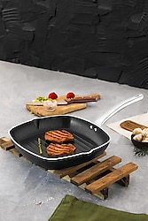 Noble Life Bicoat 28 cm Grill Tava
