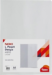 Noki 4810-110 L A4 100'lü Poşet Dosya