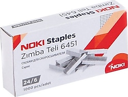 Noki 6451 No:24/6 1000'li Beyaz Zımba Teli