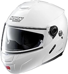Nolan N90-2 Highline Beyaz Çene Açılır Motor Kaskı