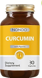 Nondo Curcumın + Piperin 30 Tablet