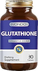 Nondo Glutatyon Glutathione Collagen Tip 1-2-3 30 Tablet