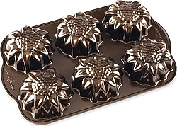 Nordic Ware Ayçiçek Döküm Mini 6'lı Kek Kalıbı