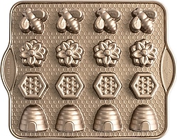 Nordic Ware Meşgul Arılar 94777 Mini Kek Kalıbı