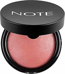 Note Baked Blusher Işıltılı 06 Hot Rose Allık