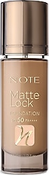 Note Matte Lock SPF 50 PA++++ 110 Pure Beige 30 ml Likit Fondöten