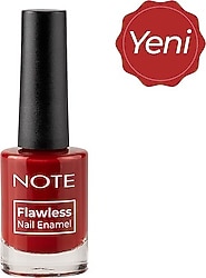 Note Nail Flawless Oje 09 Canlı Kırmızı