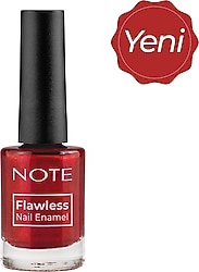 Note Nail Flawless Oje 33 Lal Kırmızı