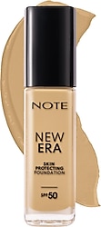Note New Era Skin Protecting Hyaluronik Asitli SPF 50 150 Medium Beige 30 ml Likit Fondöten