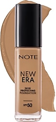 Note New Era Skin Protecting Hyaluronik Asitli SPF 50 190 Deep Neutral 30 ml Likit Fondöten