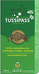 Nouplus Tussipass Öksürük Şurubu 150 ml