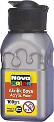 Nova Color 100 gr Gri Akrilik Boya