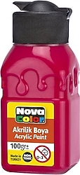 Nova Color 100 gr Kırmızı Akrilik Boya