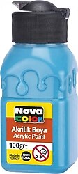 Nova Color 100 gr Turkuaz Akrilik Boya