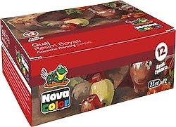 Nova Color 25 ml 12 Renk Guaj Boya