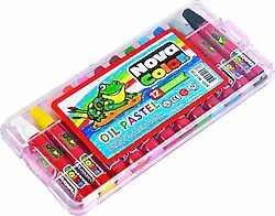 Nova Color Plastik Kutulu 12'li Pastel Boya