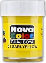 Nova Color 25 ml Sarı Guaj Boya