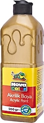 Nova Color 500 gr Altın Akrilik Boya
