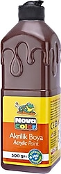 Nova Color 500 gr Kahverengi Akrilik Boya