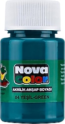 Nova Color NC-172 30 cc Yeşil Akrilik Boya