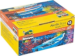 Nova Color NC-179 Şişe 12'li Akrilik Boya