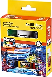 Nova Color NC-2006 17 ml 6'lı Akrilik Boya Seti