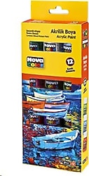 Nova Color NC-2008 17 ml 12'li Akrilik Boya Seti