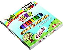 Nova Color 12'li Uzun Mum Boya
