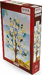 Nova Puzzle Altın Sarısı Ağaç Puzzle 1000 Parça 41145