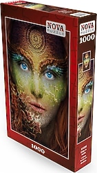 Nova Puzzle Doğa ve Kadın Puzzle 1000 Parça 41058