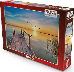 Nova Puzzle İskelede Günbatımı Puzzle 1000 Parça 41052