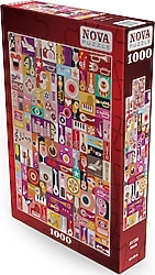Nova Puzzle Müzik İllüstrasyon Puzzle 1000 Parça 41130